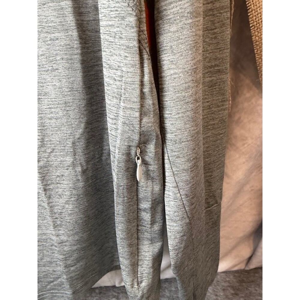 Eddie Bauer Women's Gray Resolution Stretch Long Sleeve 1/4 Zip Pullover L - Picture 5 of 10